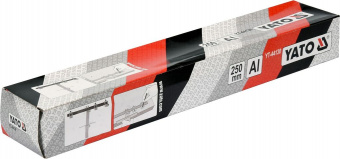 YATO Шаблон для розмітки отворів Т-подібний YATO : 250 мм, з метричною і дюймовою шкалами + чохол  |