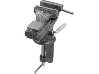 Лещата настільні обертові з наковальнею YATO, губки b= 60 мм, розвід губ- 60 мм [10]