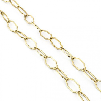 Цепь "Церковная" 2,5 золотая, бухта 20 мп