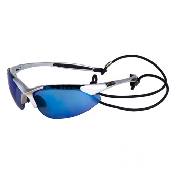 Окуляри DeWALT Infinity™, блакитні дзеркальні, полікарбонатні, з  м'якими накладками на дужках