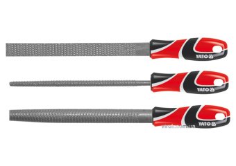 YATO Рашпилі по дереву YATO : L=250 мм, #45, набір 3 шт.  | YT-6222