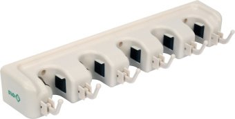 FLO Вішалка для присадибного інвентара , 6 гаків і 5 комірок з діапаз.- 18х 32 мм  | 89950