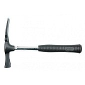 VOREL Молоток муляра тип "Берлінський" : з металевою ручкою, m=600 г  | 32705