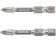 Насадка викруткова YATO PH1 х 50мм. HEX 1/4", покрита нікелем, 2шт.[10]