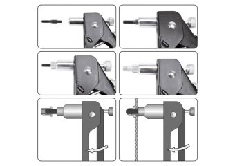 VOREL Заклепочник для нітогайок М3-М6, l=265 мм  | 70270