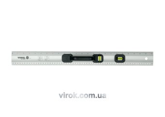 VOREL Лінійка столярна : алюміній, 2 вічка, L= 600 мм  | 19770