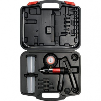 YATO Помпа ручна вакуумна YATO з обладунками, кпл. 22 шт., P= -1-3 Bar  | YT-0674