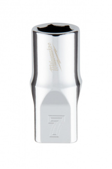 MILWAUKEE Головка хромована метрична 1/4'', 7мм | 4932478315