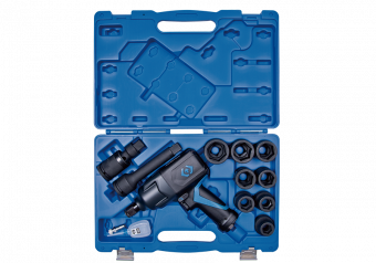 KING TONY Пневматический гайковерт 3/4" 1491Нм композит с набором головок 12 пр. | 64801AMP