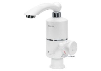 FALA Нагрівач води проточної мереж. до 60°С,3кВт,тиск 0,04-0,6MPa, гусак l=10 см, нижнє під'єднання 