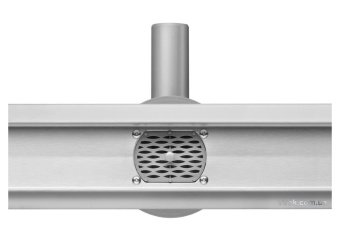 FALA Трап підлоговий зливний з нержавіючої сталі "ROTARY" ; 50x 4х 5 см, обертовий сифон  | 75345