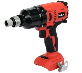 YATO Гайковерт ударний акумулят безщітковий YATO:квадрат-1/2",700 Нм, Li-Ion 18 В,3 Агод(БЕЗ АКУМУЛЯ
