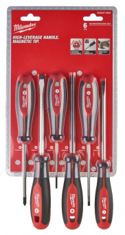 MILWAUKEE Набір викруток магнітнихз тригранною рукояткою  | 4932471806