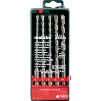 Набір свердл SDS+ (5 шт.) , Metabo