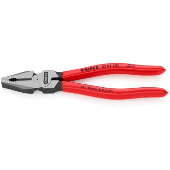 KNIPEX Плоскогубцы комбинированные особой мощности 200мм 02 01 200 | 02 01 200