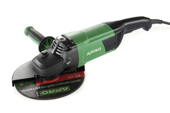 Машина шлифовальная угловая 230/3000 РМ (болгарка) APRO