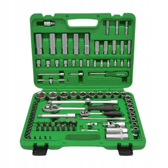 Набор автоинструментов 1/4", 1/2" 94 ед. (6-гран.) TOPTUL GCAI094R