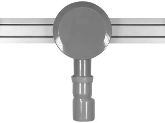 FALA Трап підлоговий лінійний з нержавіючої сталі SLIM; 60х 3х 7 см, сифон- 56 мм  | 71631