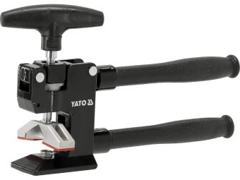 Плиткоріз ручний YATO плитка t= 4-12 мм, l= 320 см, з повзунком на 4 колесах і різцем Ø= 22 мм [1]