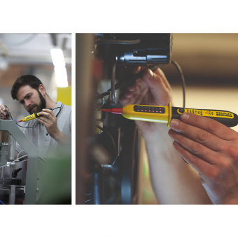 STANLEY Вольтметр цифровой , категории САТ III, макс. измеряемое напряжение 400 В, защита IP 54.