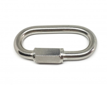 Карабин винтовой из нержавеющей стали (разборное звено) /// 8253