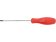 Викрутка з плоским шліцом YATO: SL3 мм, робоча l= 100 мм [24/288]