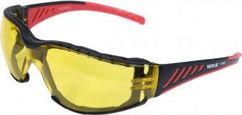 YATO Окуляри захисні YATO відкриті, жовті, з оправою  | YT-73621