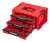 QBRICK SYSTEM Ящик для інструментів PRO Drawer 3 Toolbox 2.0 Expert RED Ultra HD Custom