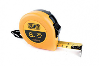 Рулетка 8м*25мм СИЛА