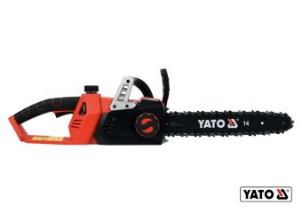 YATO Пила ланцюгова акумуляторна YATO : 36 В (2 x Li-Ion 18 В), 2 АГод, шина- 14"/35 см  | YT-82812