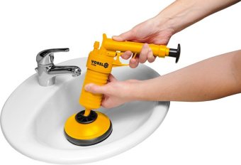 VOREL Помпа пневматична, ручна для прочистки каналізаційних труб Ø= 63, 135 мм  | 55500