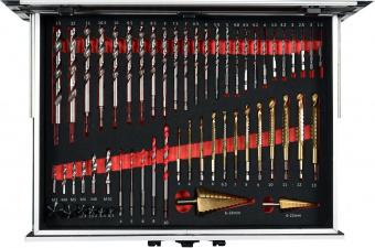 YATO Набор шуроповерт-дрель + свердла 126 предметов YATO YT-44250