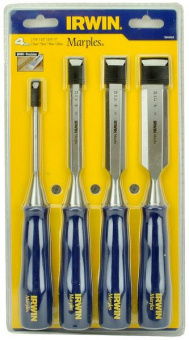 IRWIN Набор стамесок М444 в блистере 4 шт.(6,13,19,25 мм) | TM444S4