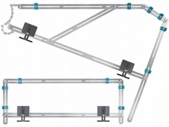 Wolfcraft Шаблон - трафарет для сходів // 5210000