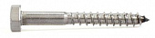 Шуруп по дереву нержавеющий с шестигранной головкой  8х100 DIN 571