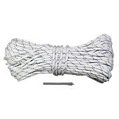 Шнур поліпропіленовий плетений, d=3мм, 50м Україна | 69-662