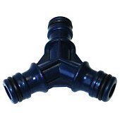 Трійник пластиковий, 3/4, 1/2 Technics | 72-431