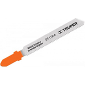 Truper ST-118-A Полотно для эл.лобзика Т-хвостовик, металл, чистый рез, 21-TPI, 5шт.