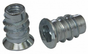 Гайка Мебельная AN 422 M6х10/15 цинк