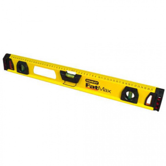STANLEY 1-43-555 Уровень FatMax I Beam, алюминиевый, 3 капсулы, L=1200мм, Н=39,3 мм.