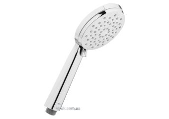 FALA Розприскувач для душа пластик. ABS хромов. SILVER MOON; 3 полож. струї, Ø= 100мм зі з'єднанням 