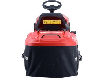 Трактор-газонокосарка бензиновий YATO 8 кВт, шир/вис покосу 960/35-75 мм, збірник- 220 л