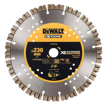 DeWALT Диск алмазный сегментированный 230х22,23x3мм (DT40260)