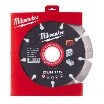 MILWAUKEE Алмазный диск DUH 115 (1 шт) | 4932399539