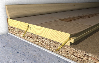 FISCHER FTF-ST 3 3.5 x 35 Шуруп с неполной резьбой и шлицем TX-10, для напольных покрытий