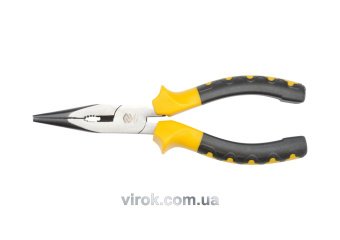 VOREL Щипці - тонкогубці : прямі, L= 160 мм  | 40044