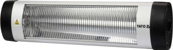 YATO Обігрівач інфрачервоний кварцовий YATO, ел.-мереж- 230 В, 2000 Вт, діапазон- 12-18м²  | YT-9953