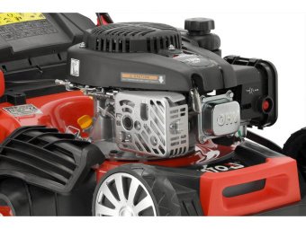 Газонокосарка бензинова YATO з приводом :2,4кВт, ширина різання: Ø= 46см, травозбірник- 62л