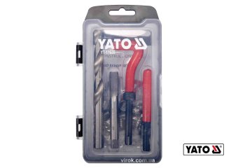 YATO Приладдя для відновлення внутрішньої різьби YATO : М12 x 1.75 мм, HSS 4241/4341, 30 шт  | YT-17