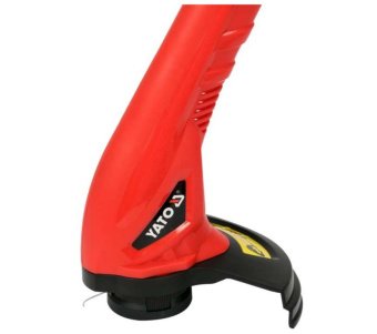 YATO Газонокосарка ручна, від електромережі- 230 В YATO, 250 Вт, шир. покосу- 22 см, жилка Ø= 1,2 мм